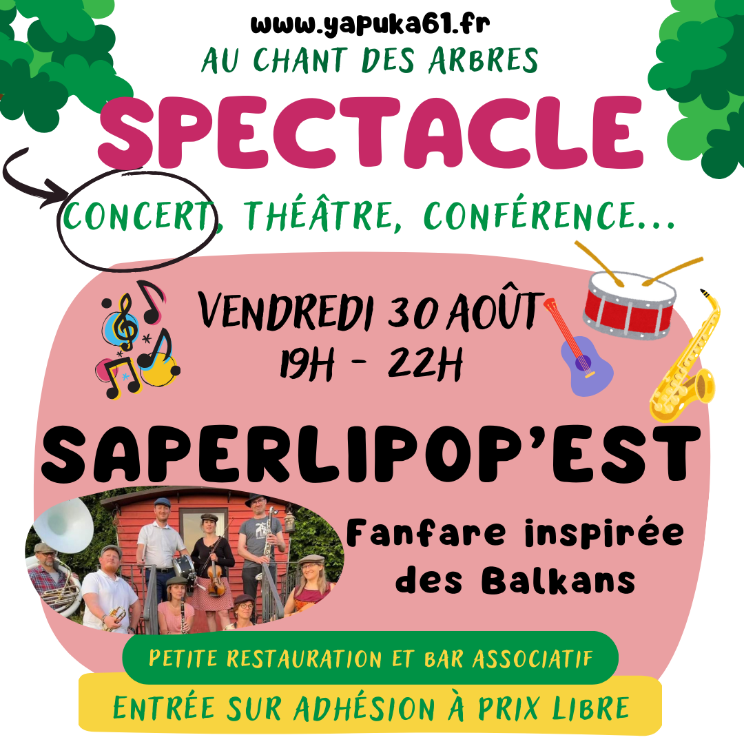 Concert Saperlipop'Est