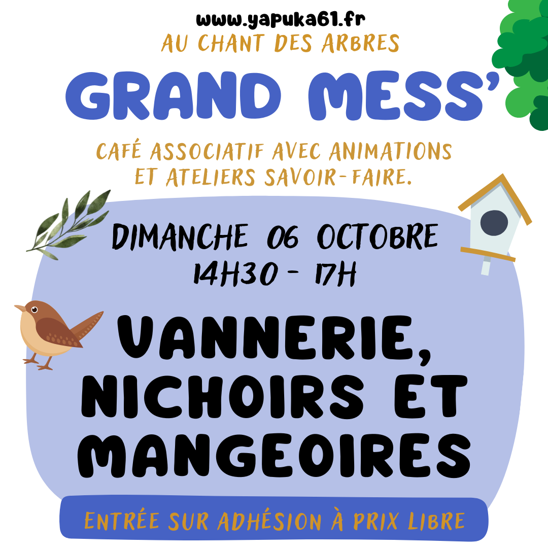 Grand Mess Vannerie Mangeoires Nichoirs